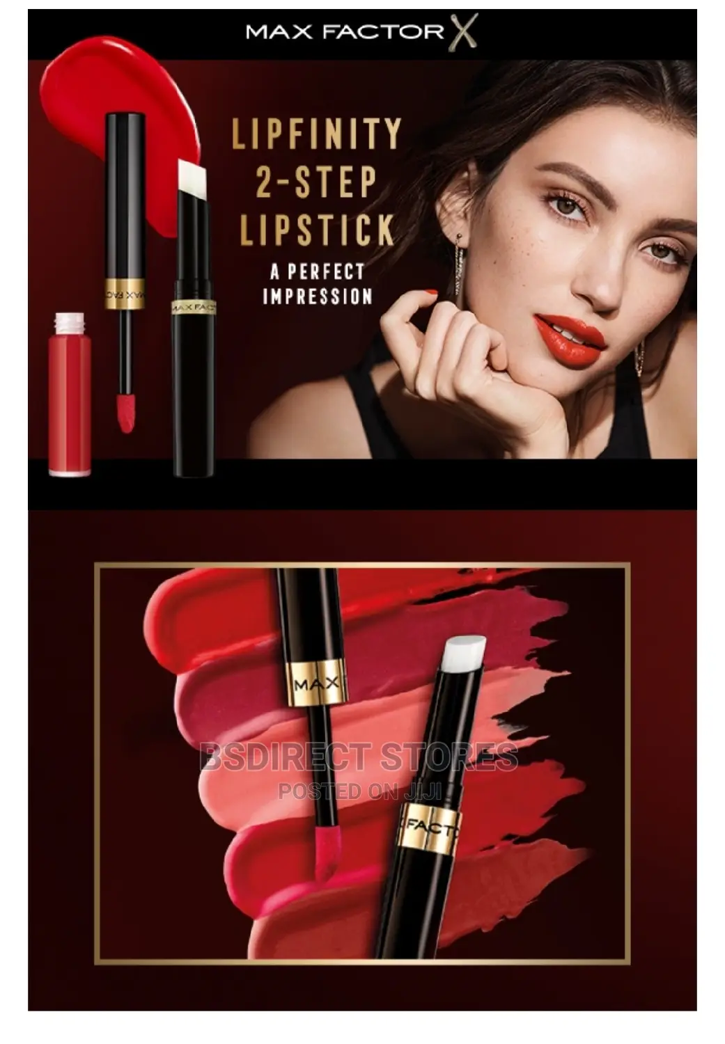 Max Factor Lipfinity 24H Two Step Lipstick 6 ALWAYS DELICATE