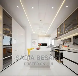 Luxury Kitchen Cabinet With Accessories