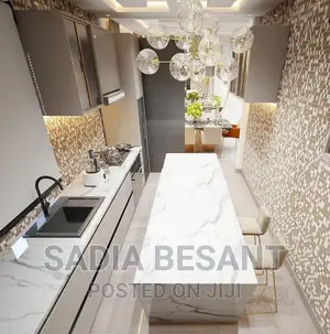 Luxury Kitchen Cabinet With Accessories