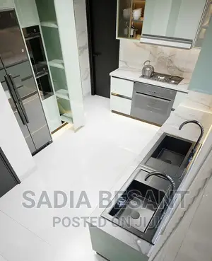 Exquisite Kitchen Cabinet Design With Accessories