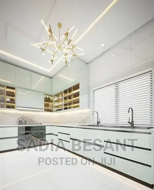 Exquisite Kitchen Cabinet Design With Accessories
