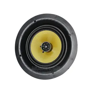 Rimless Stereo Inceiling Speakers With Bass Sound Production