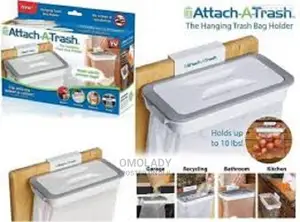 Attach-a-trash The Hanging Trash Bag Holder178