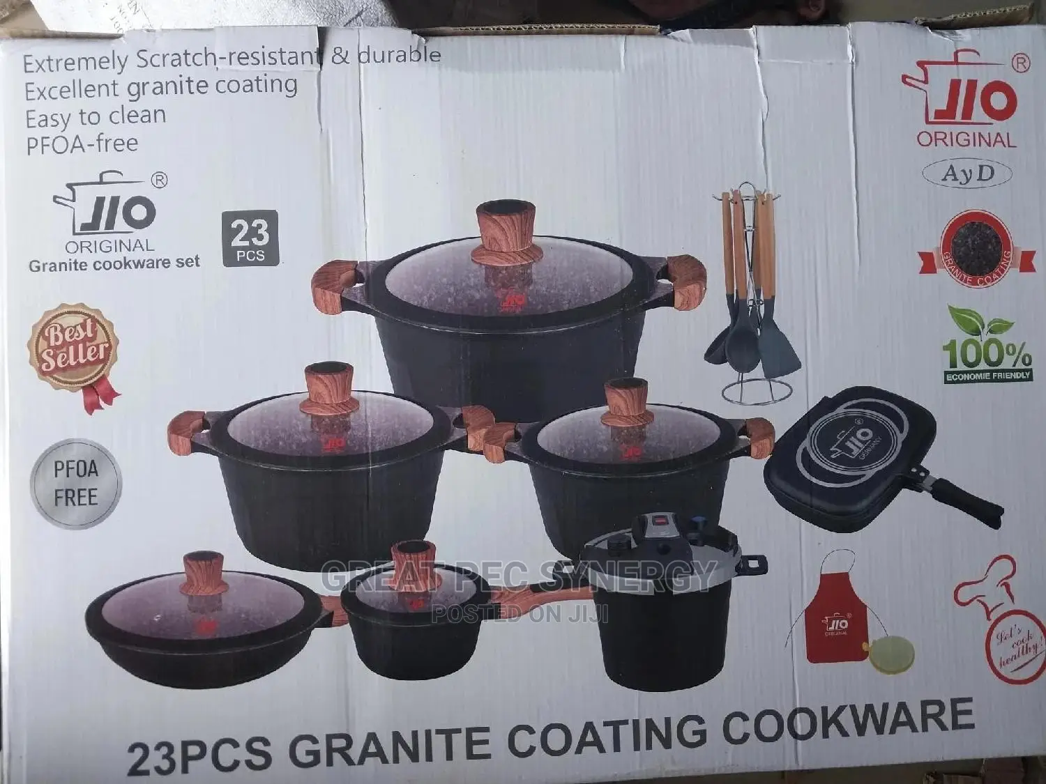23 Pieces Granite Pot - JIO