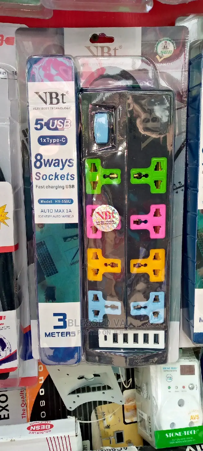 VBT 5 Usb and 8way Sockets