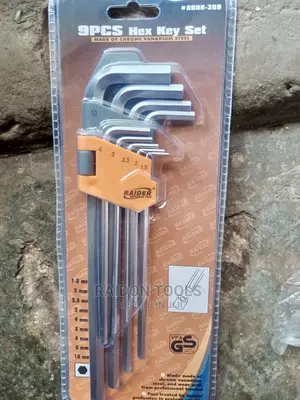 Allen Key Set 9piece Raider