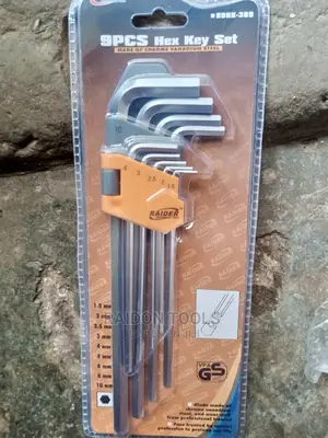 Allen Key Set 9piece Raider