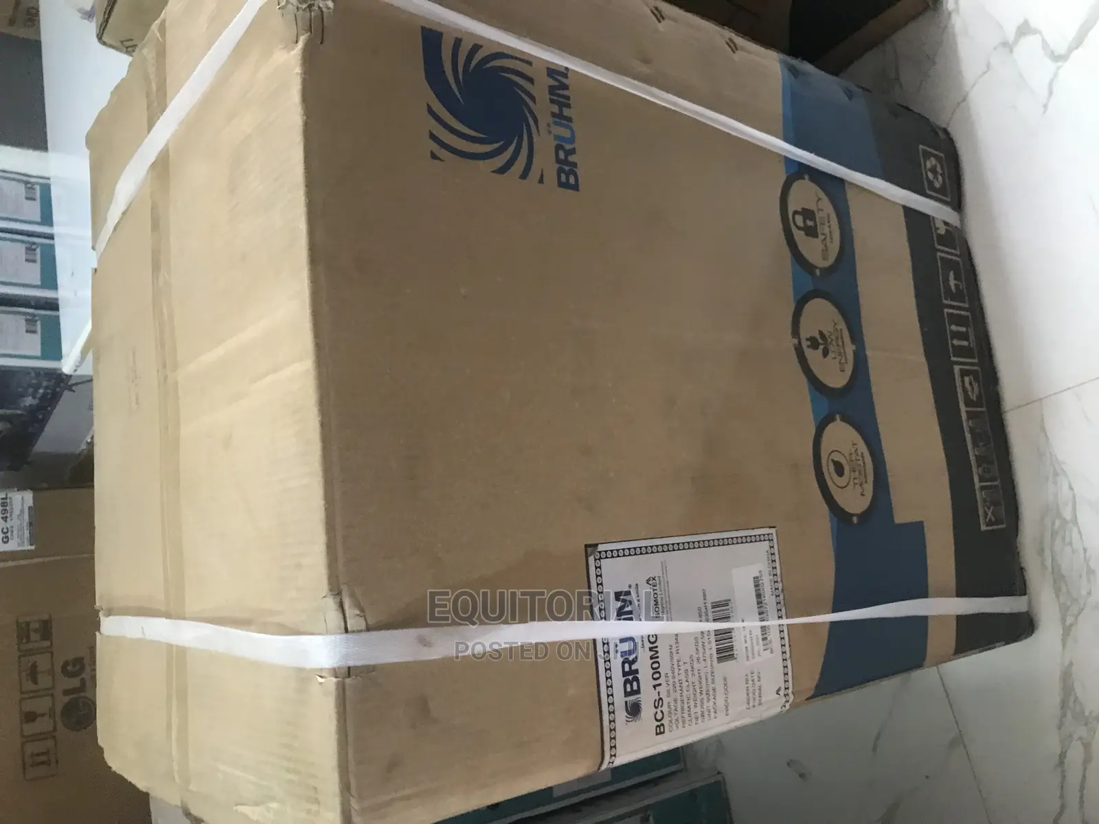 Bruhm Freezer Energy Efficient Compressor