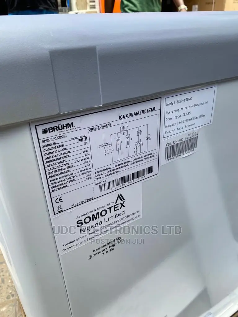 BRUHM Freezer (Chiller)