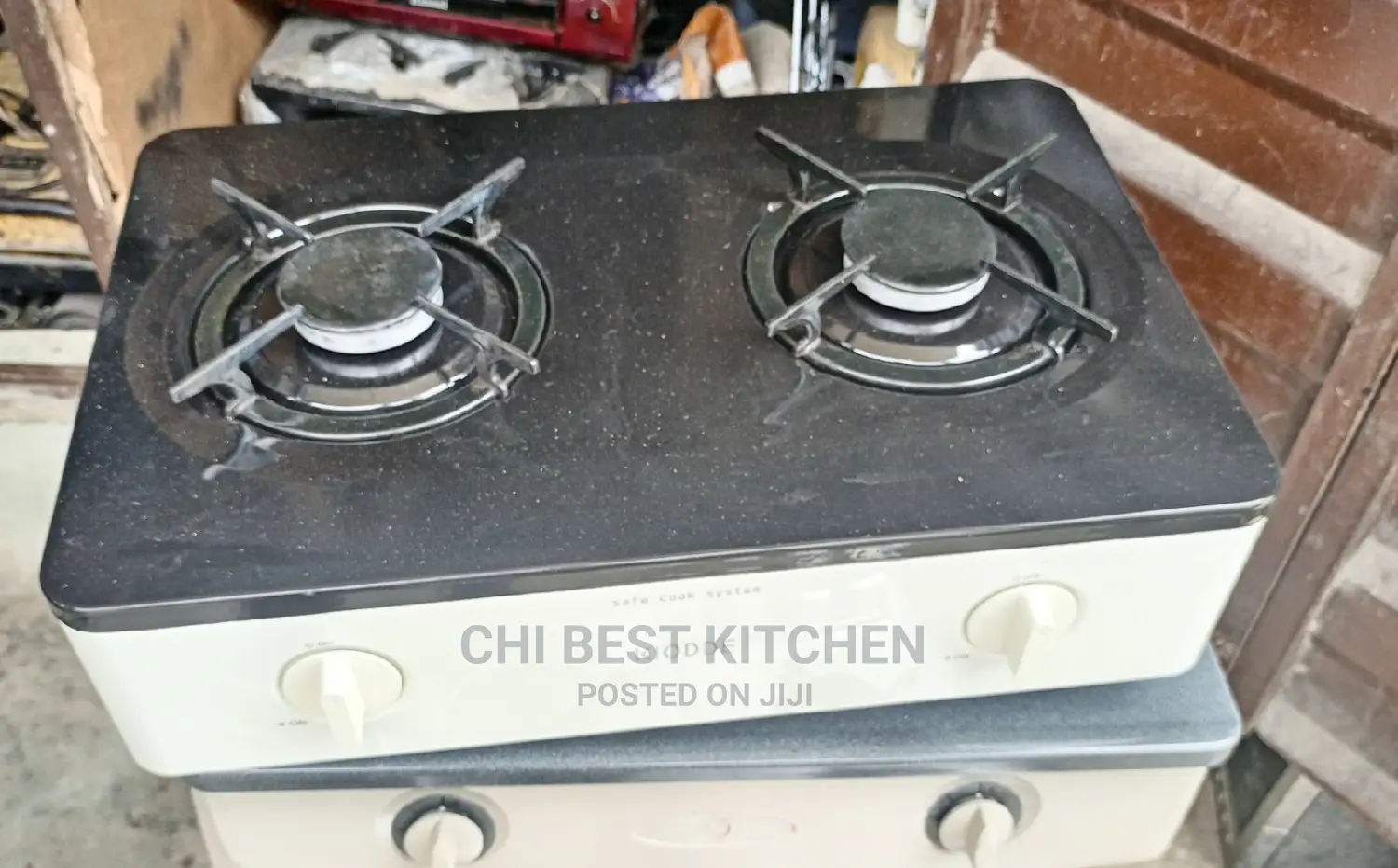 2 Burner Stainless Gas Cooker