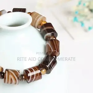 Natural Agate Gemstone Bracelets