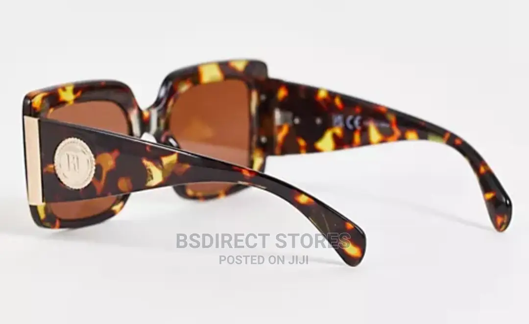 River Island Women's Oversized TORTOISESHELL SUNGLASSES