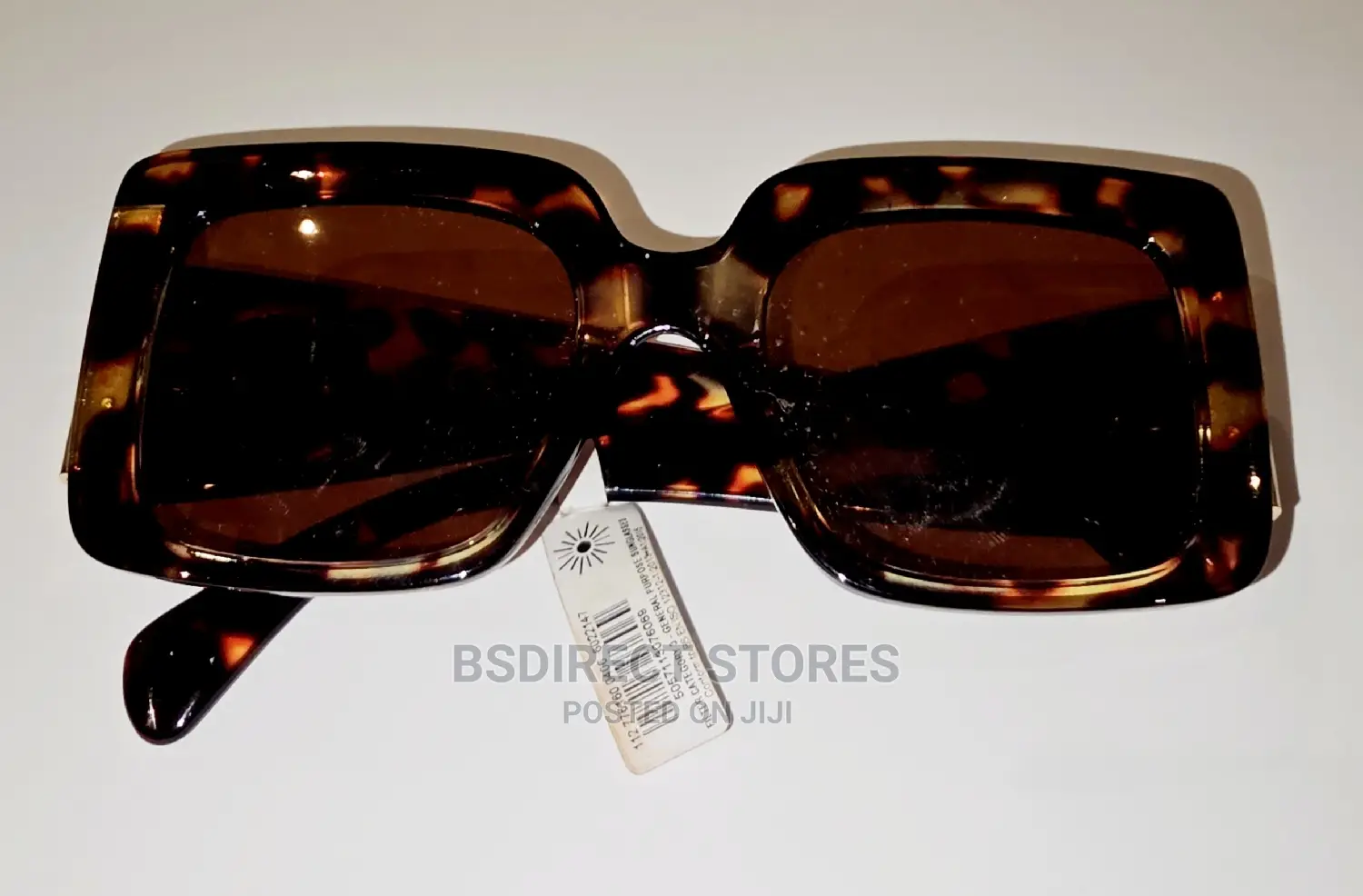 River Island Women's Oversized TORTOISESHELL SUNGLASSES