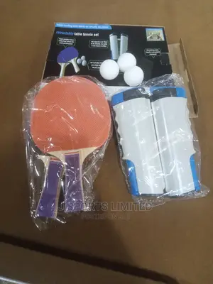 Table Tennis Net and Bat
