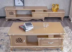 Photo - Brand New and Imported Executive Tv Stand With Center Table