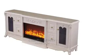 Imported, Brand New and Top Quality FIRE PLACE TV STAND