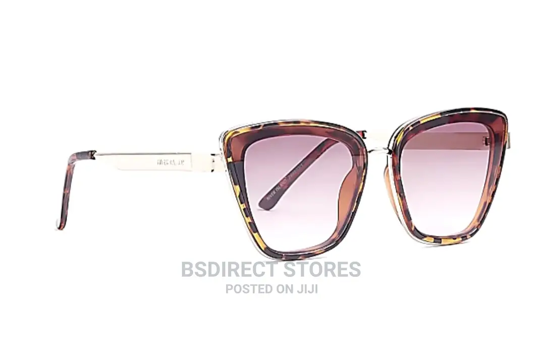 River Island Women's Brown Cat Eye Sunglasses