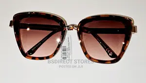 River Island Women's Brown Cat Eye Sunglasses