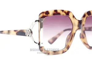 River Island Tortoiseshell Brown Oversized Square Sunglasses