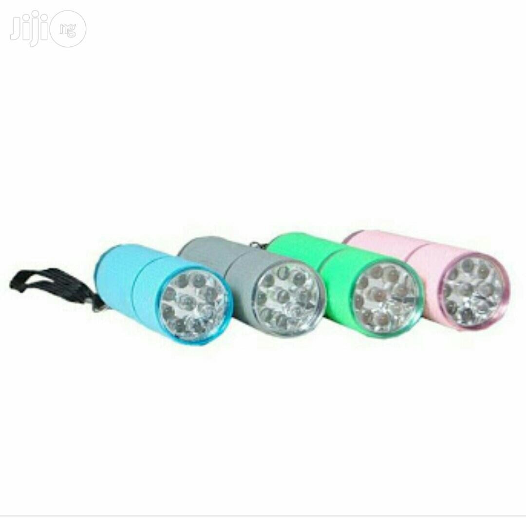 9 Led Rubber Torch