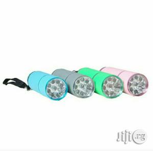 9 Led Rubber Torch