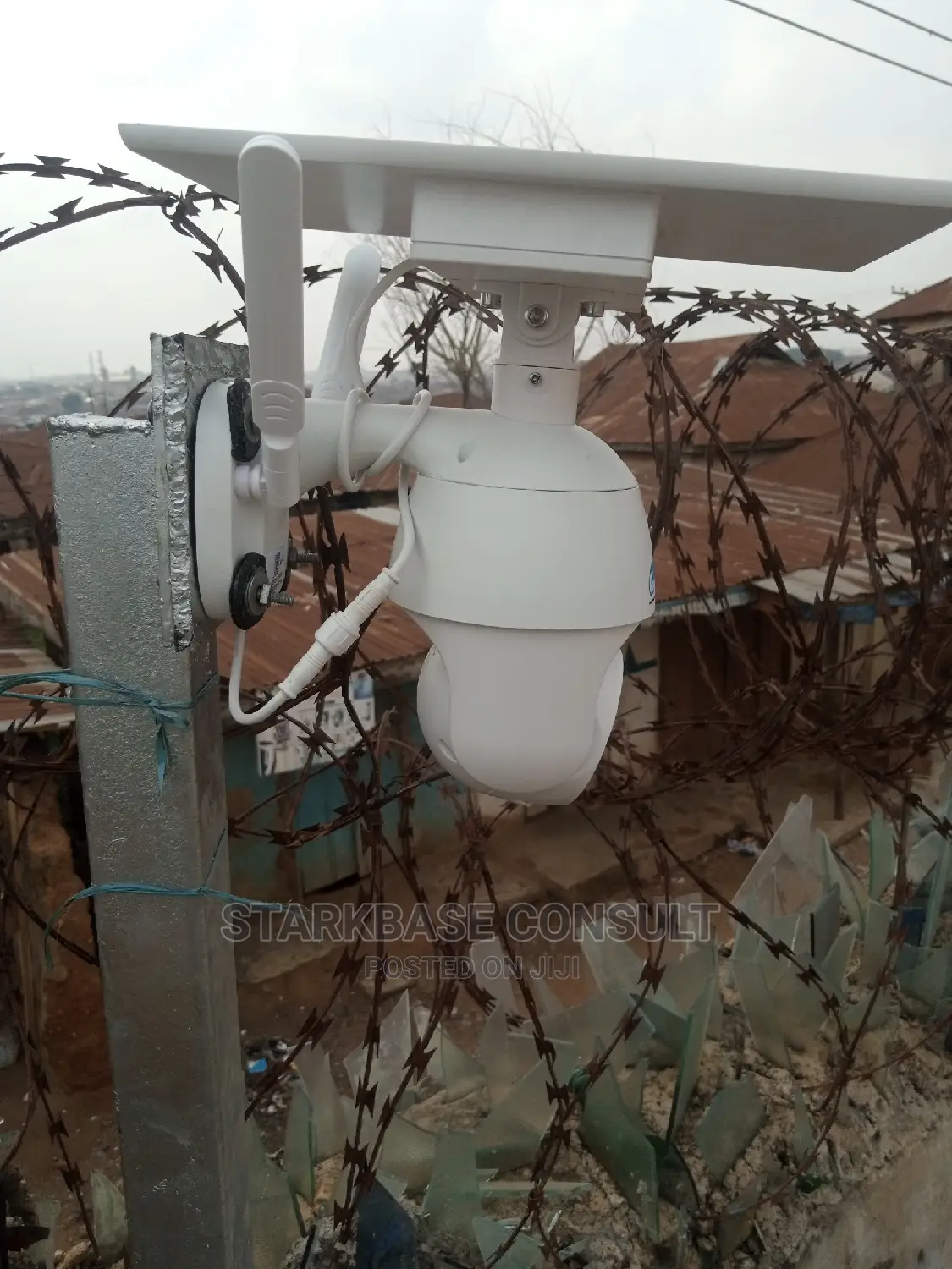 CCTV Camera Solar Inverter Installation