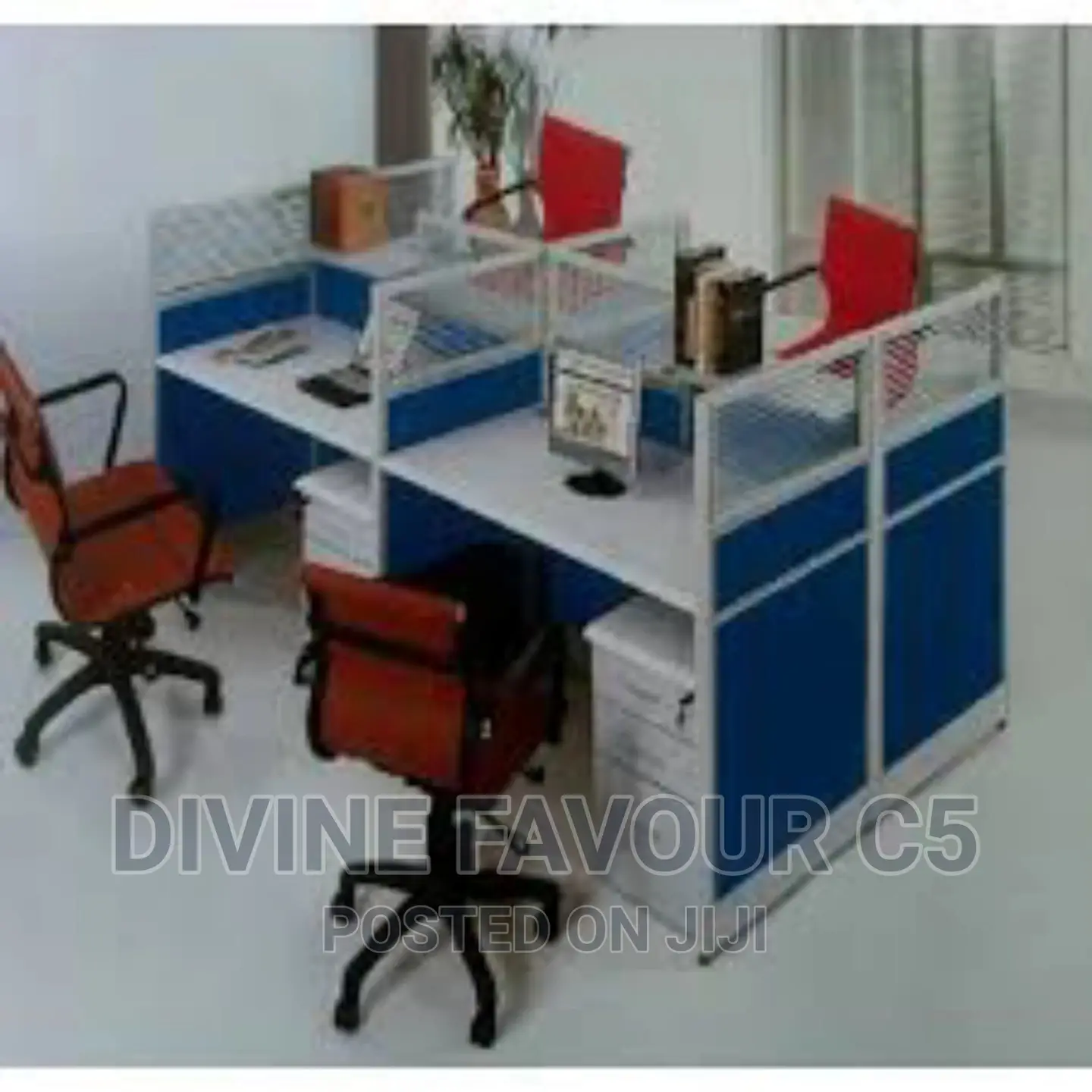 Office Work Station by 4 Units