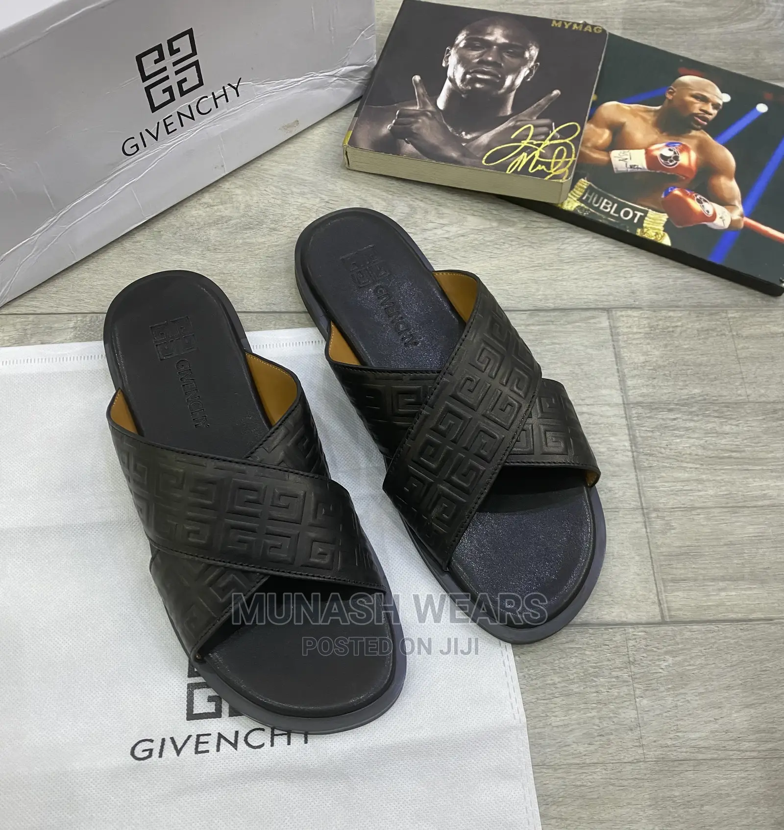 Original Givenchy Leather Slipers