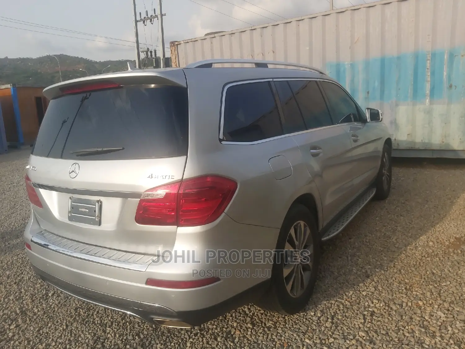 Mercedes-Benz GL-Class 2015 Silver