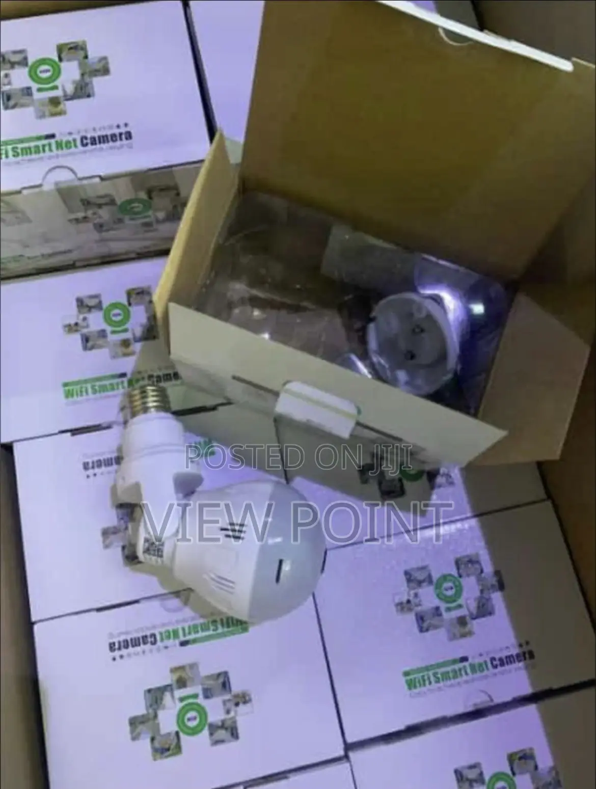 Wireless Wi-Fi Bulb CCTV Camera 360 Degrees