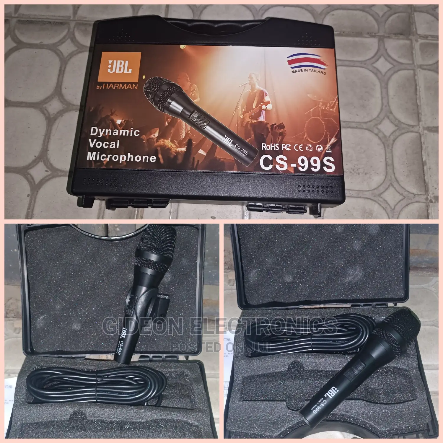 JBL Cord Wired Microphone CS 99S