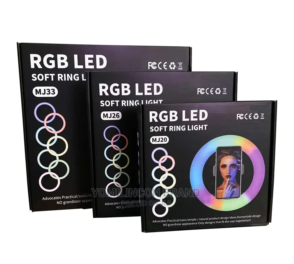 RGB LED Soft Ring Light Mj20