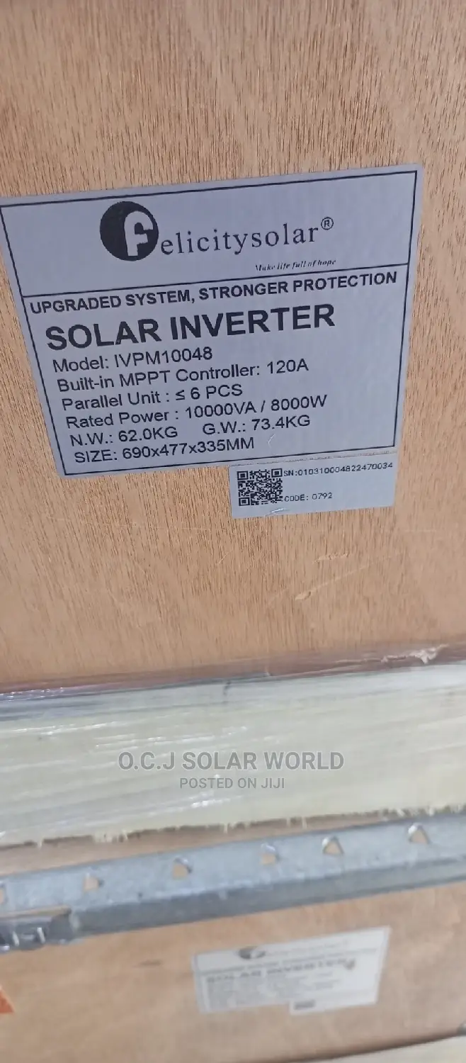 10kva Felicity Inverter 120v