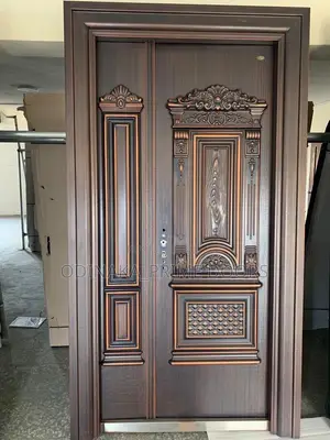 8ft by 4ft Copper Cast Door(Royal Design,9 Inches Frame)