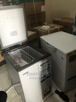 Bruhm Chest Deep Freezer 100mg Silver