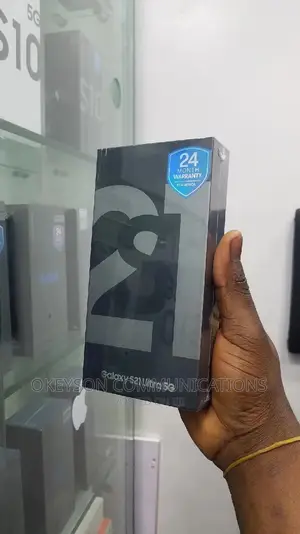 New Samsung Galaxy S21 Ultra 5G 256 GB Black