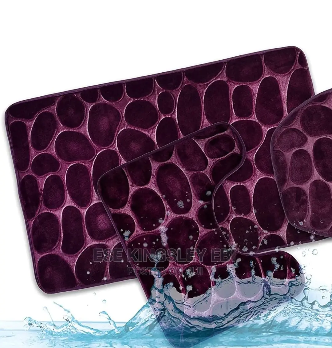 High Quality Odourless Water Absorbance Toilet Mat