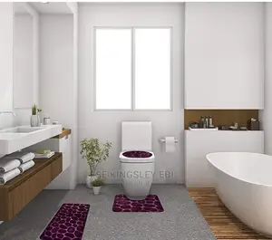 High Quality Odourless Water Absorbance Toilet Mat