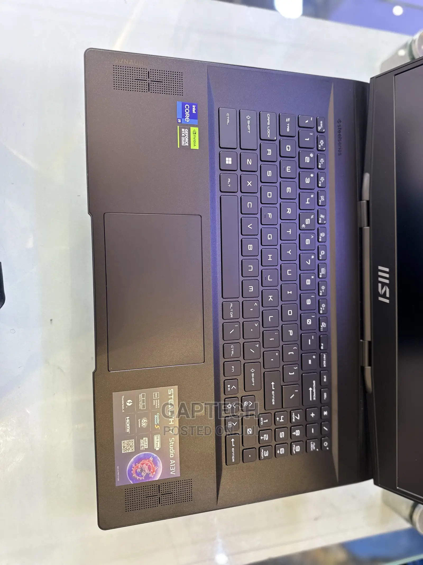 New Laptop MSI Stealth 17 Studio A13V 32GB Intel Core I9 SSD 1T
