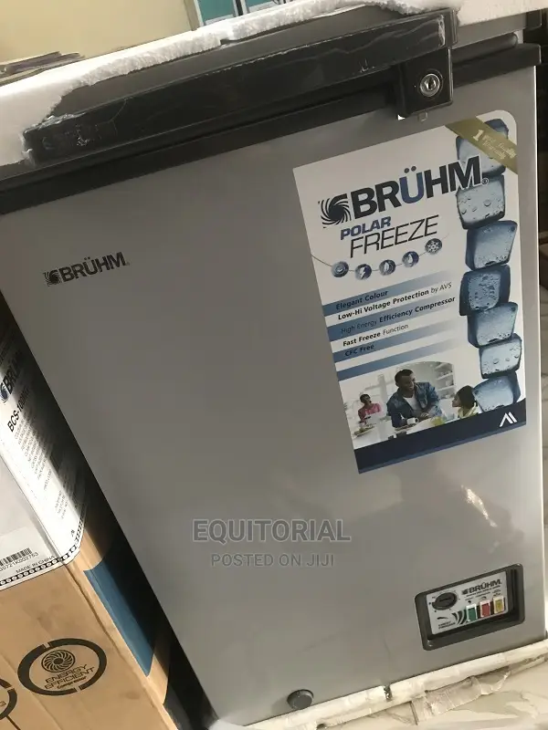 Bruhm Silver BCS 100mg Chest Freezer