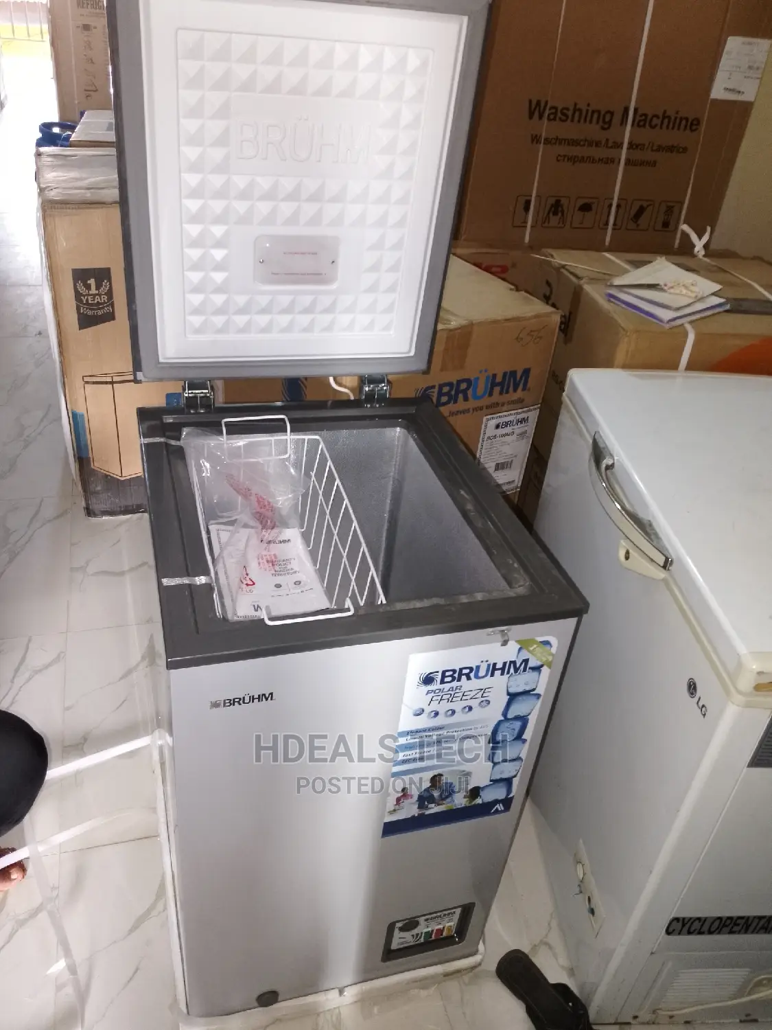Bruhm BCS-100mg Chest Freezer