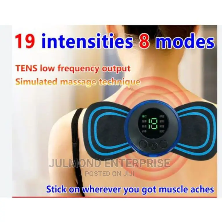 Portable Butterfly Design Mini Electric Neck Massager