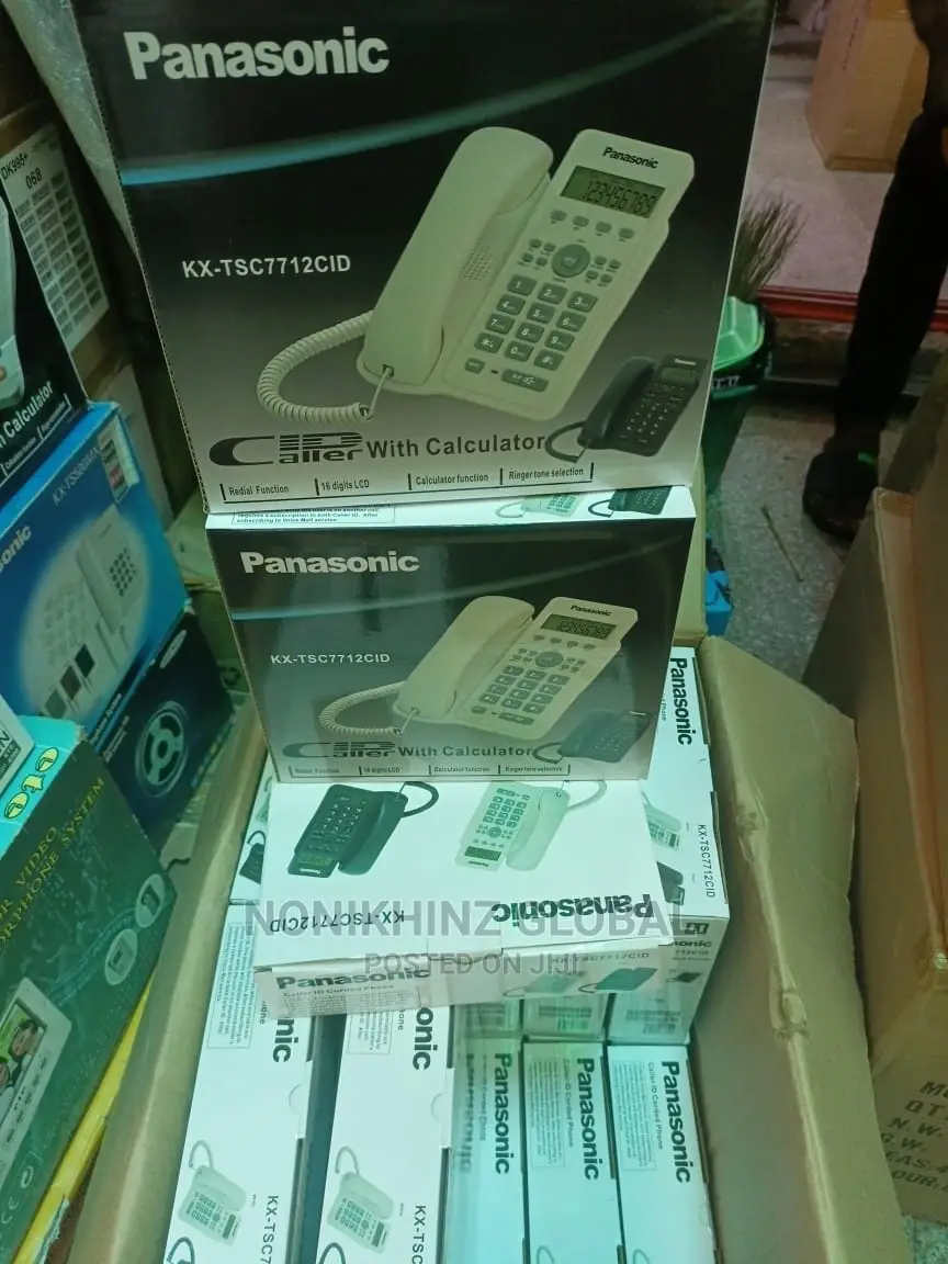 Panasonic Kt-Tsc7712cid Table Phone
