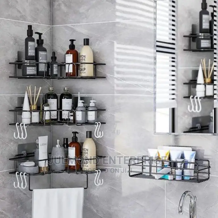 Bathroom Storage Shelf Rack Holder Non-Rust 1pcs
