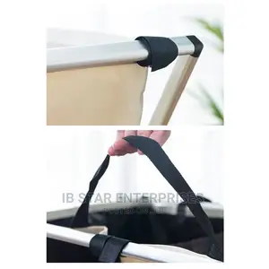 Foldable Laundry Basket Three Grid Organizer Basket