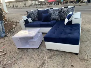 Beautiful L Shape Sofa With Center Table