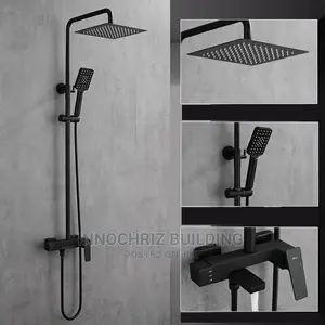 Black Standing Shower Set (143S0S)