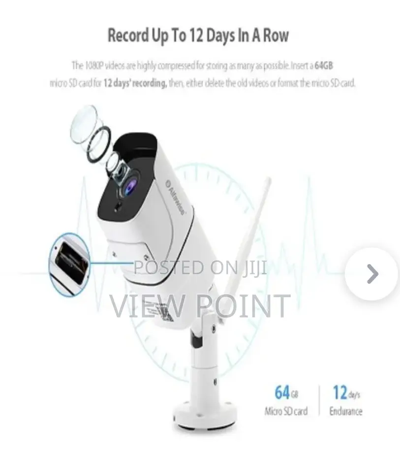 Wireless Wi-Fi Outdoor CCTV Camera