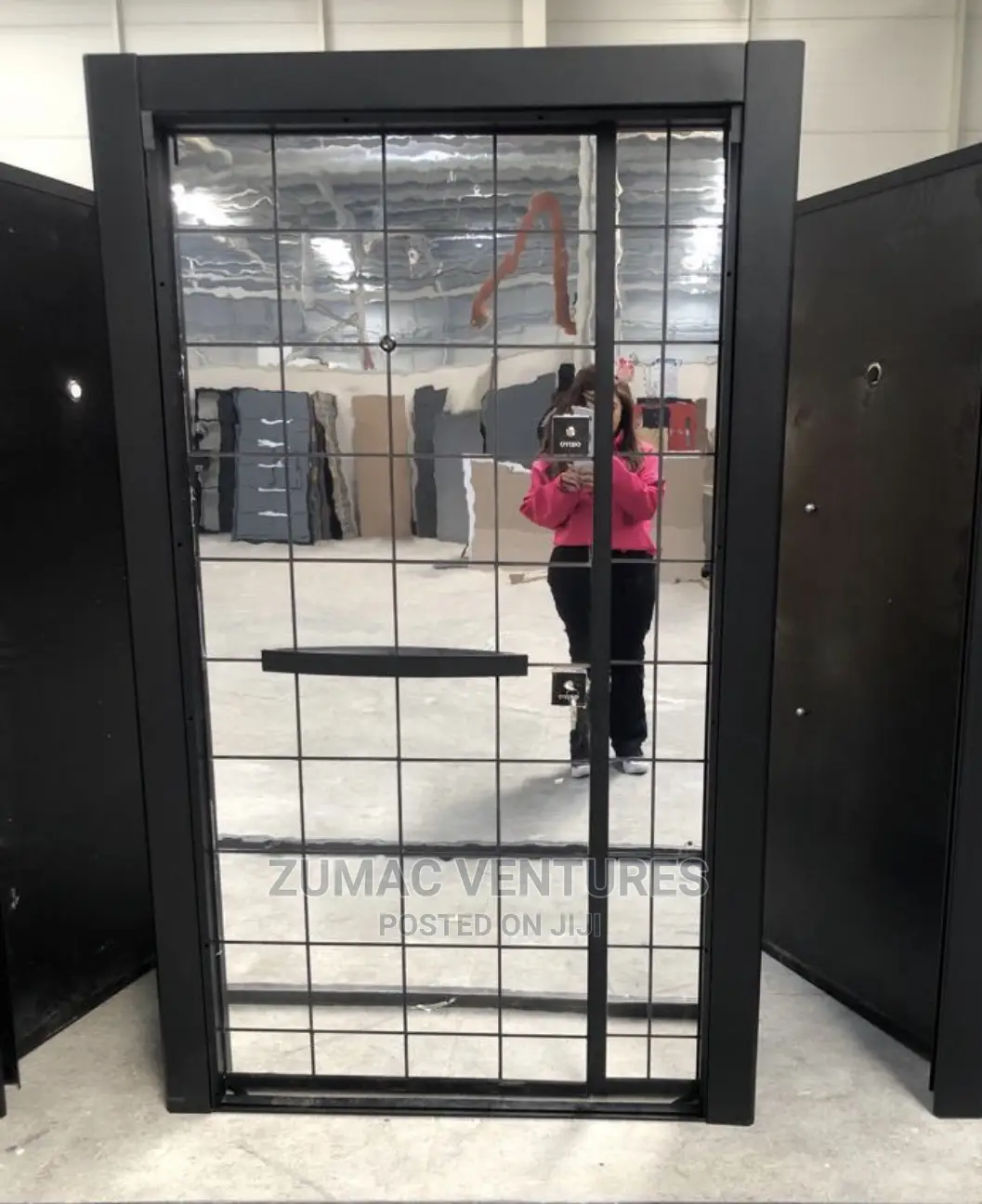 External Armoured Glass Security Door