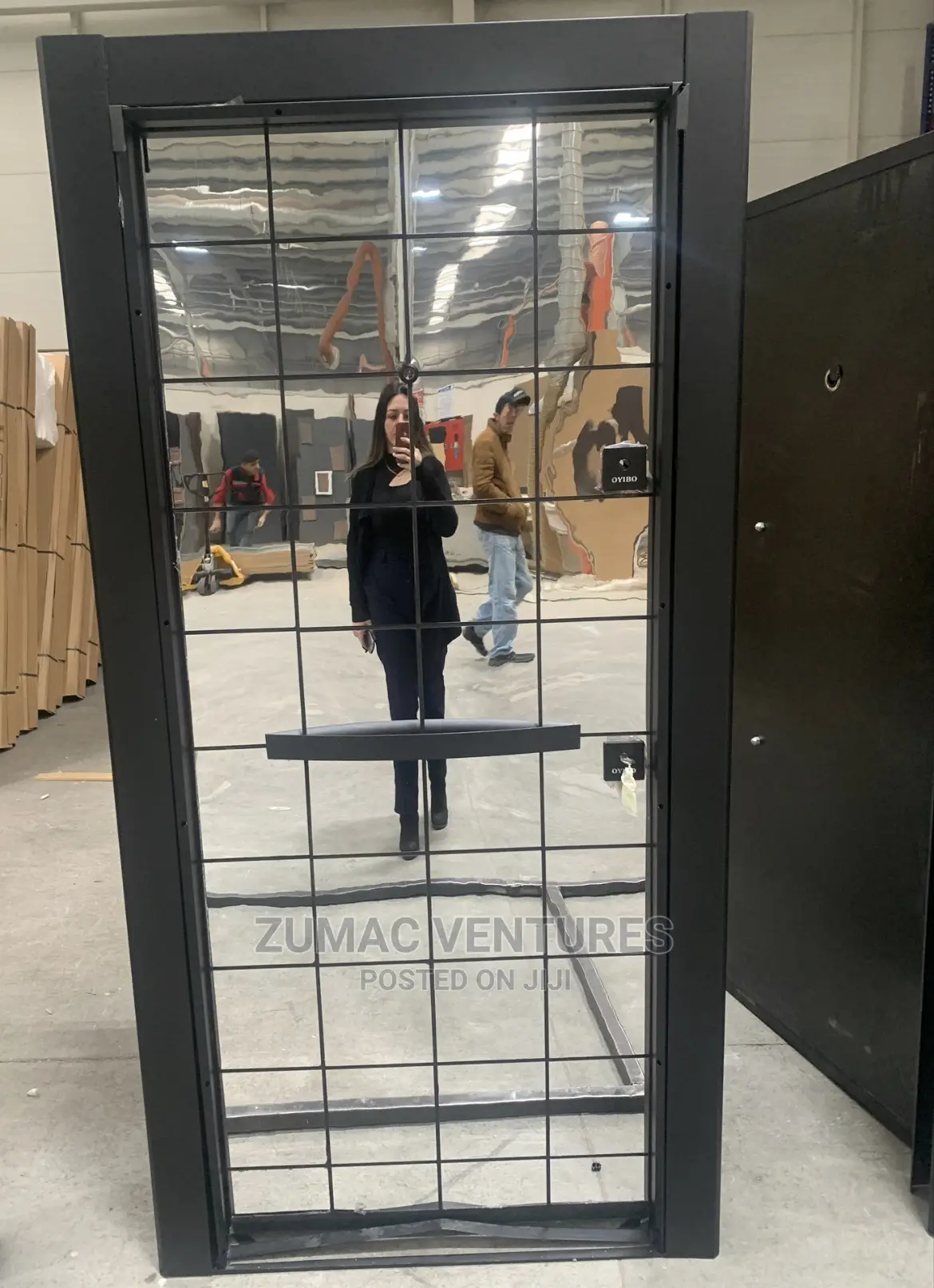 External Armoured Glass Security Door